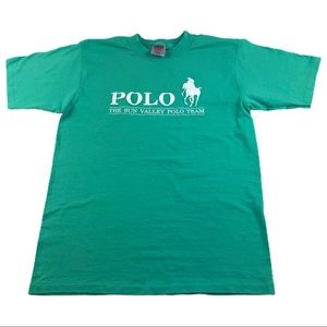 Vtg 80s 90s Sun Valley Polo Club Shirt Oneita